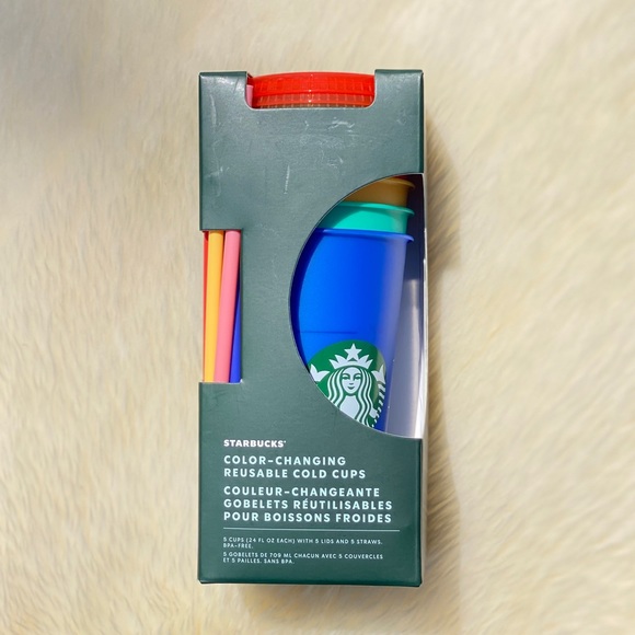 Starbucks Other - Starbucks 2020 Color Changing Pride Reusable Cups